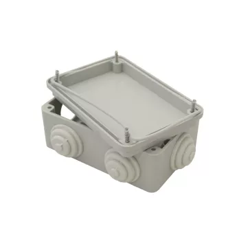   Tracon falon kívüli kötődoboz lépcsős átvezetővel 80x120x50mm, TQBY8125