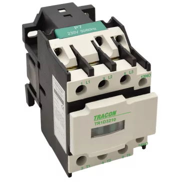   Tracon mágneskapcsoló 660V, 50Hz, 9A, 4kW, 48V AC, 3×NO+1×NO, TR1D0910E7