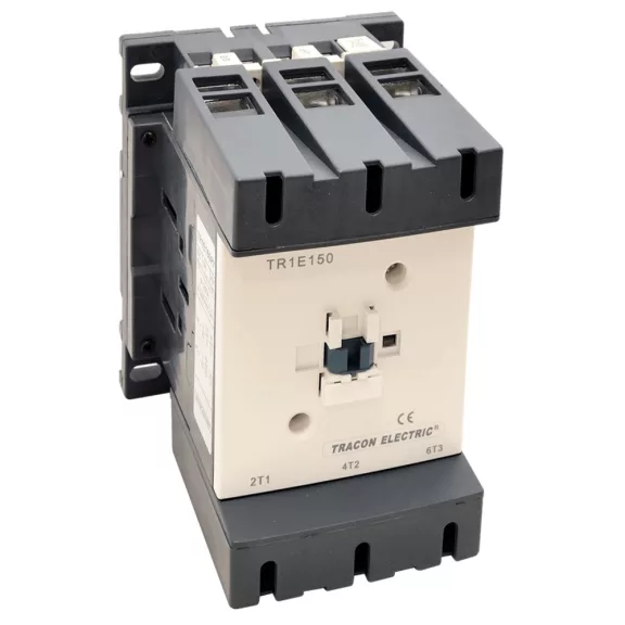 Tracon nagyáramú mágneskapcsoló 660V, 50Hz, 170A, 90kW, 230V AC, 3×NO, TR1E170 Tracon nagyáramú mágneskapcsoló 660V, 50Hz, 170A, 90kW, 230V AC, 3×NO, TR1E170