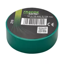 Tracon  Z10 Szigetelőszalag, zöld