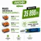 WAGO 221 univerzális vezeték összekötő csomag I. – 225 db (221-412, 221-413, 221-415) + ajándék